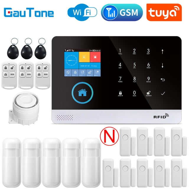 Smart Home Security Alarm System Gsm Wifi | Pg 103 Wifi Gsm Alarm System - Pg103