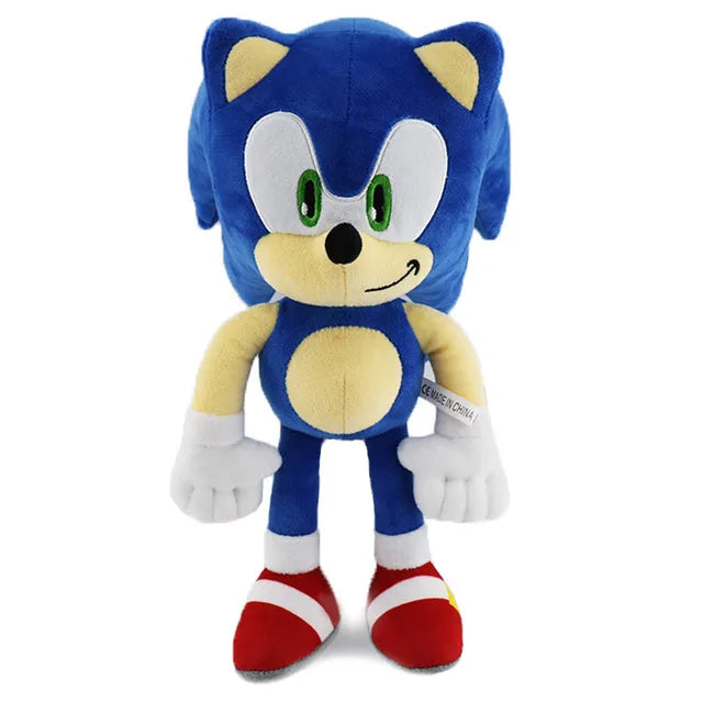 Hot Sale 30CM Sonic Plush Toy The Hedgehog Amy Rose Knuckles Tails Cute Cartoon Soft Stuffed Doll Birthday Gift For Children