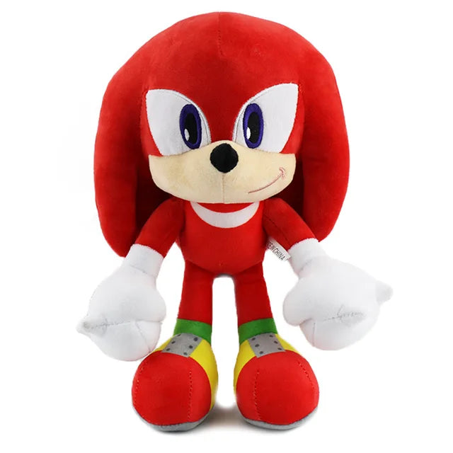 Hot Sale 30CM Sonic Plush Toy The Hedgehog Amy Rose Knuckles Tails Cute Cartoon Soft Stuffed Doll Birthday Gift For Children