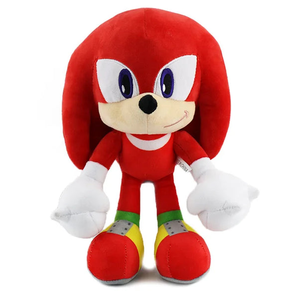 Hot Sale 30CM Sonic Plush Toy The Hedgehog Amy Rose Knuckles Tails Cute Cartoon Soft Stuffed Doll Birthday Gift For Children