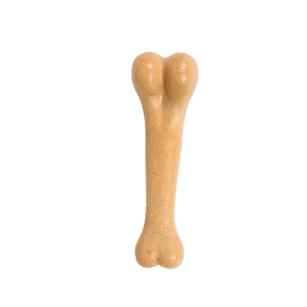 Pet Dog Chew Toys Molar Teeth Clean Stick Interesting Pine Wood Cute Bone Shape Durable Bite Puppy Interactive Toy Pet Supplies