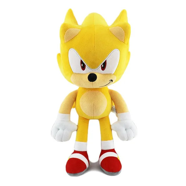 Hot Sale 30CM Sonic Plush Toy The Hedgehog Amy Rose Knuckles Tails Cute Cartoon Soft Stuffed Doll Birthday Gift For Children