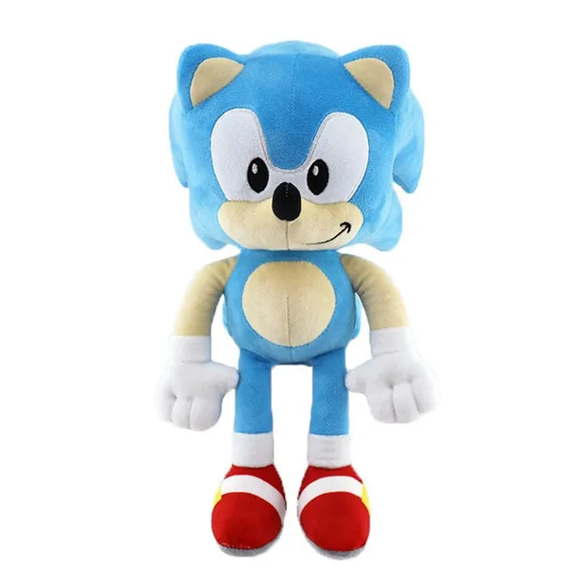 Hot Sale 30CM Sonic Plush Toy The Hedgehog Amy Rose Knuckles Tails Cute Cartoon Soft Stuffed Doll Birthday Gift For Children