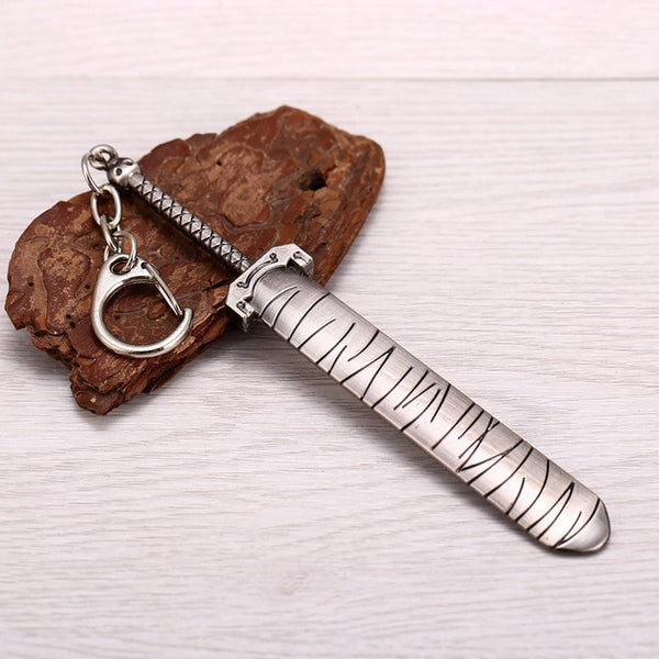 Anime NARUTO Sasuke Uchiha Ninja Kunai Waffe Schwert Metall Keychain Action Figur Cosplay Spielzeug Geschenk| |