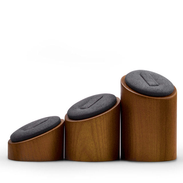 Wooden Jewelry Display Stands | Jewelry Wood Display Stand | Wooden Ring Stand Holder - Jewelry Packaging &amp; Display